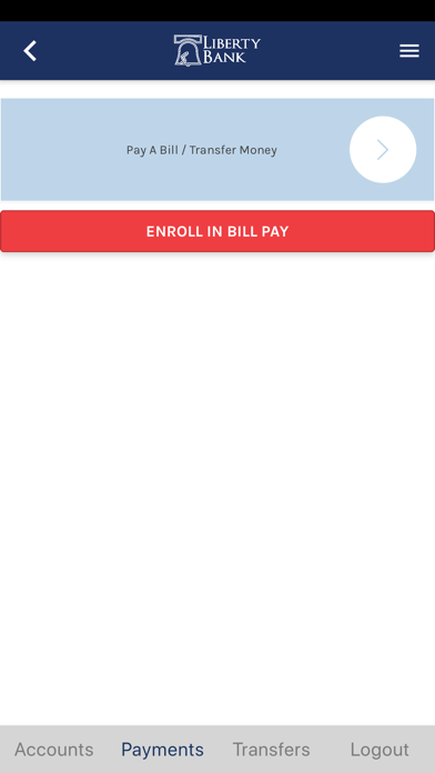 Liberty Bank Mobile Screenshot