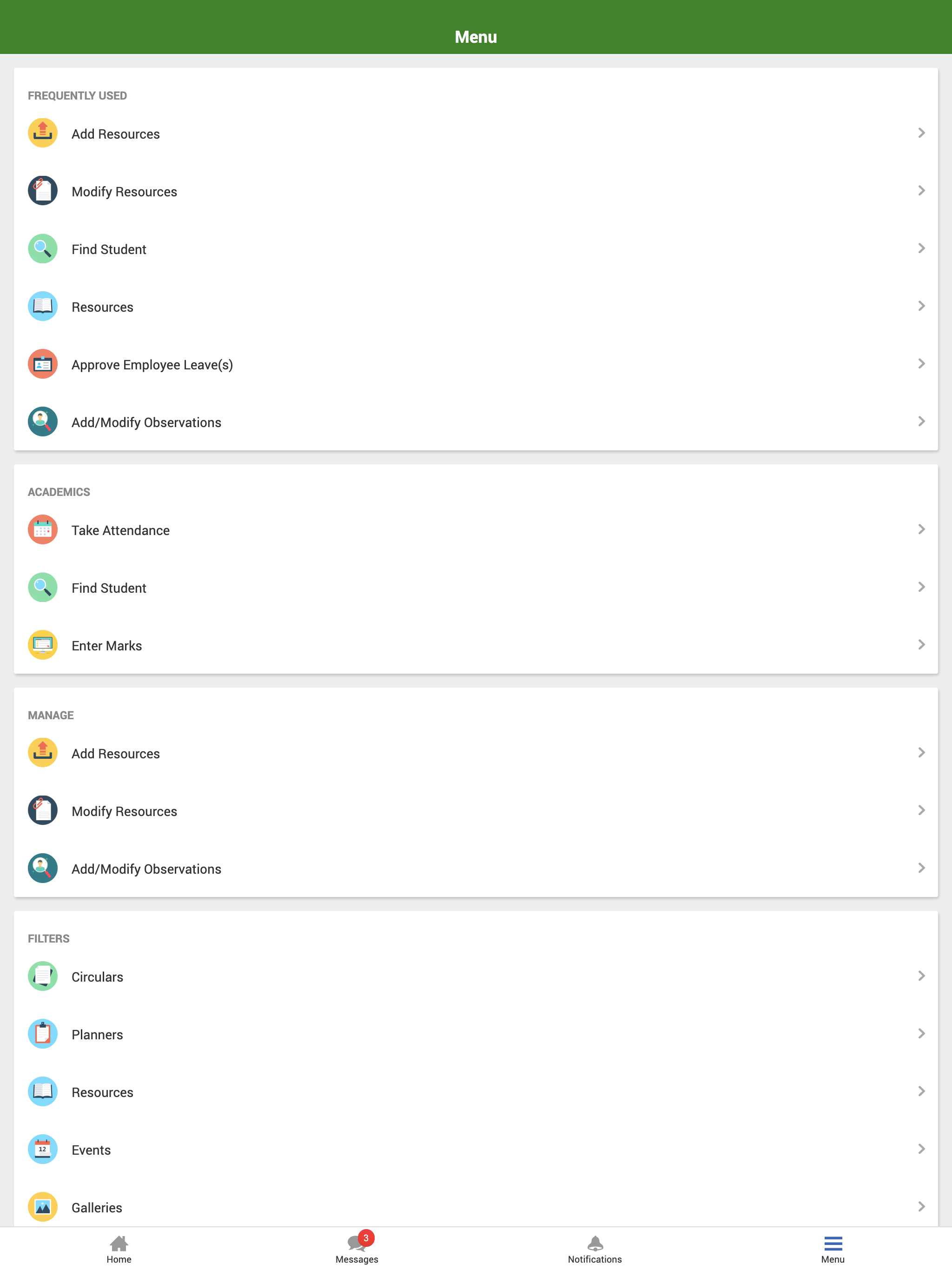 SchoolPad App screenshot 7