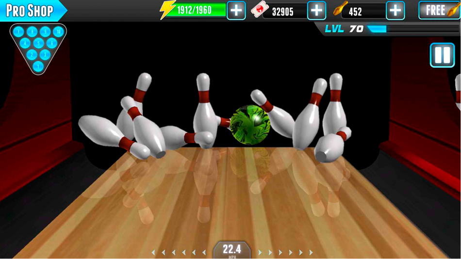 #10. PBA® Bowling Challenge (iOS) Bởi: Concrete Software, Inc.