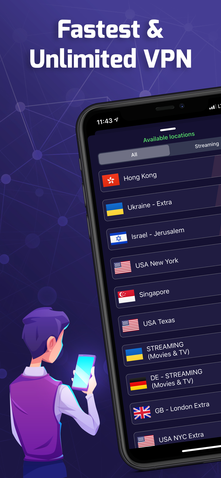 VPN Sense - Secure Connect screenshot 2