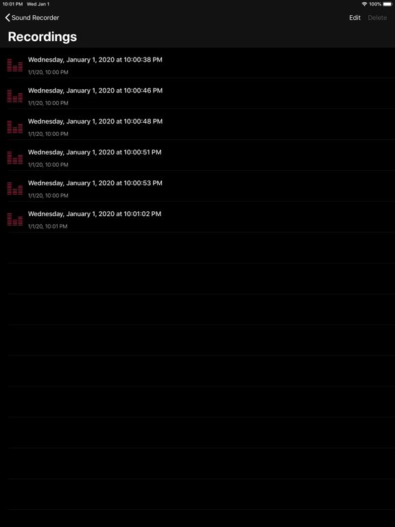 Screenshot #5 pour Enregistreur de son