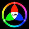 Colourful LED icon