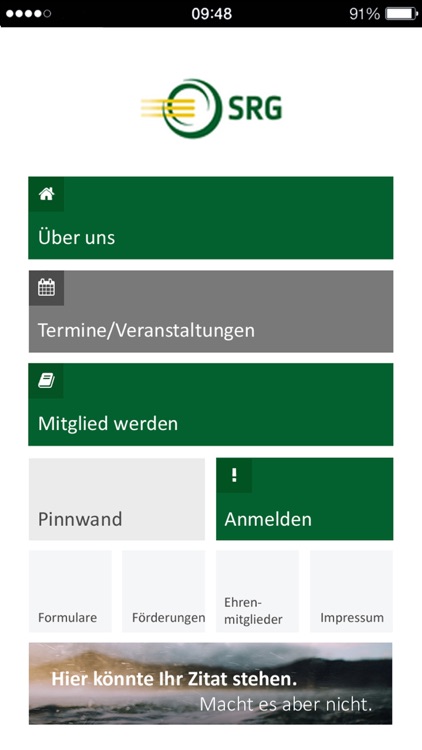 SRG Mitglieder-App