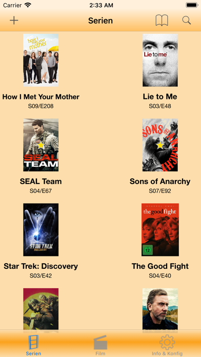 Screenshot #1 pour Series & Movie Log