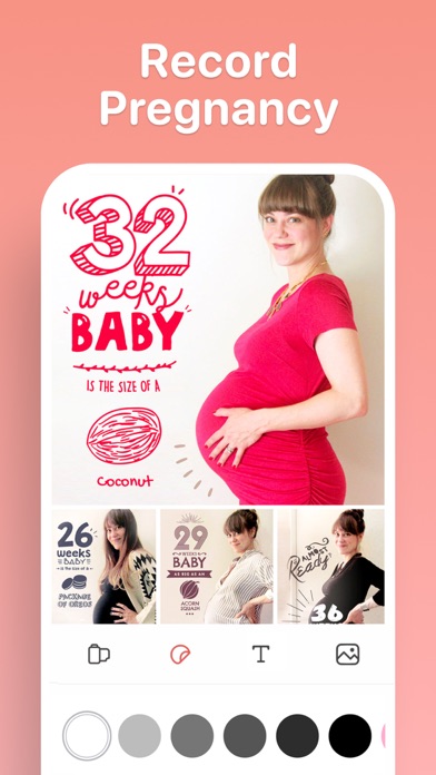 Baby Story: Pregnancy Pictures Screenshot