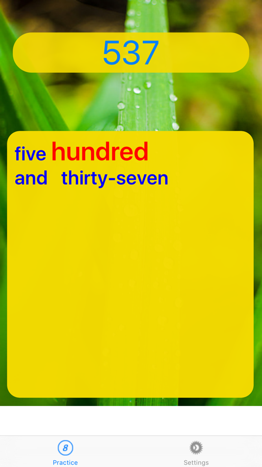 #1. Numbers Rain (iOS) Podle: Joan Barrull