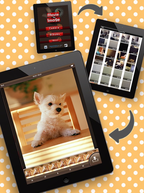 MovieToImage iPad screenshot 4 - Photo & Video app