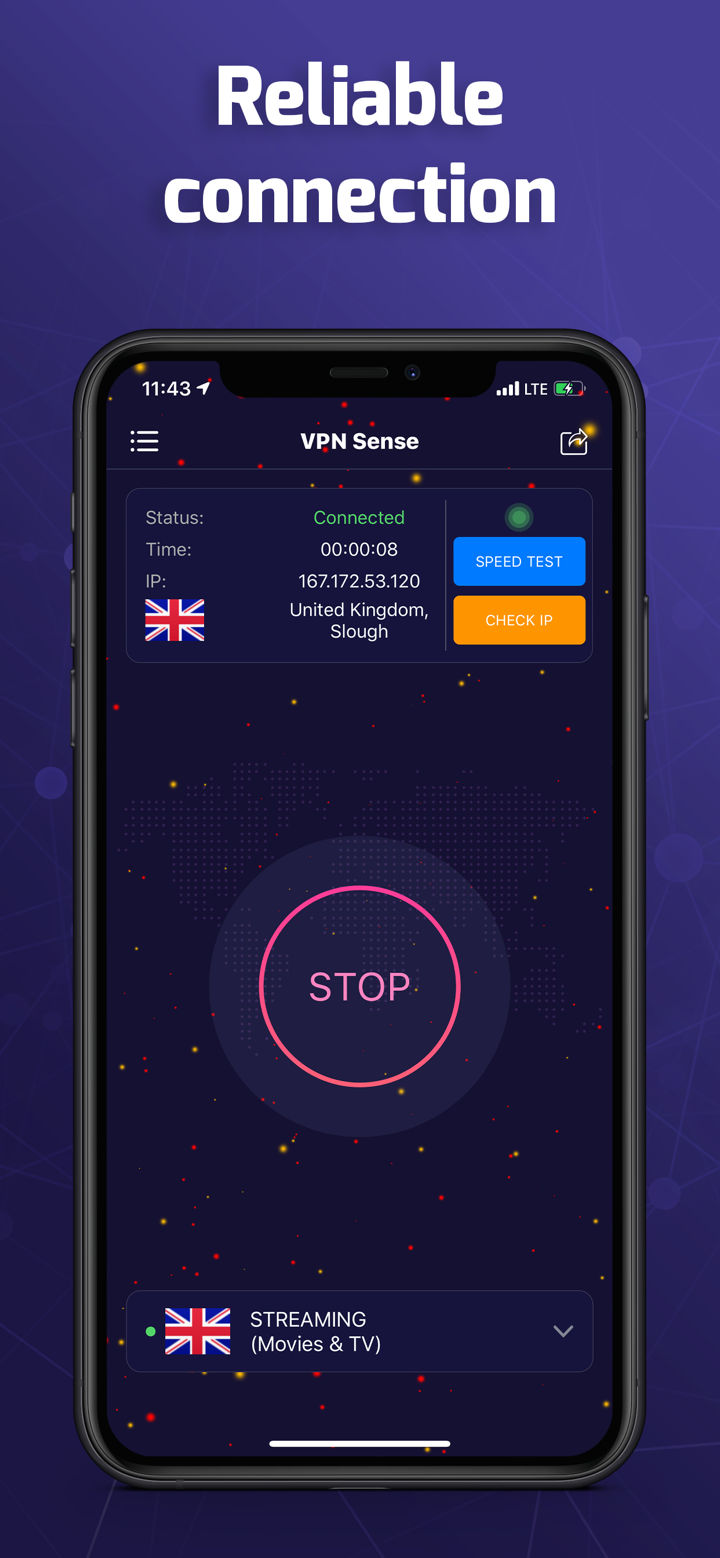 VPN Sense - Secure Connect screenshot 4