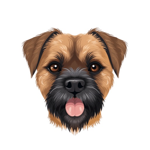 Border Terrier Stickers