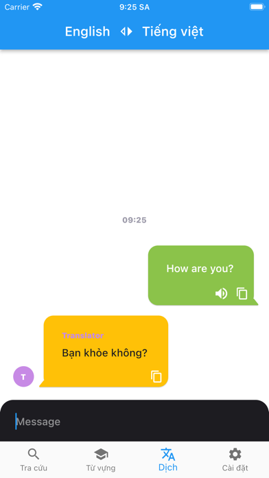 Từ điển Anh Việt: MunDict+ Screenshot