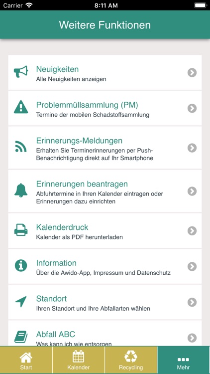 Aichach-Friedberg Abfall-App screenshot-5