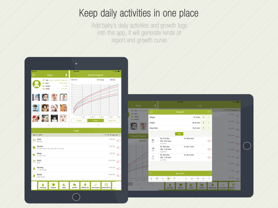 Screenshot #4 pour Babycare Tracker Pro