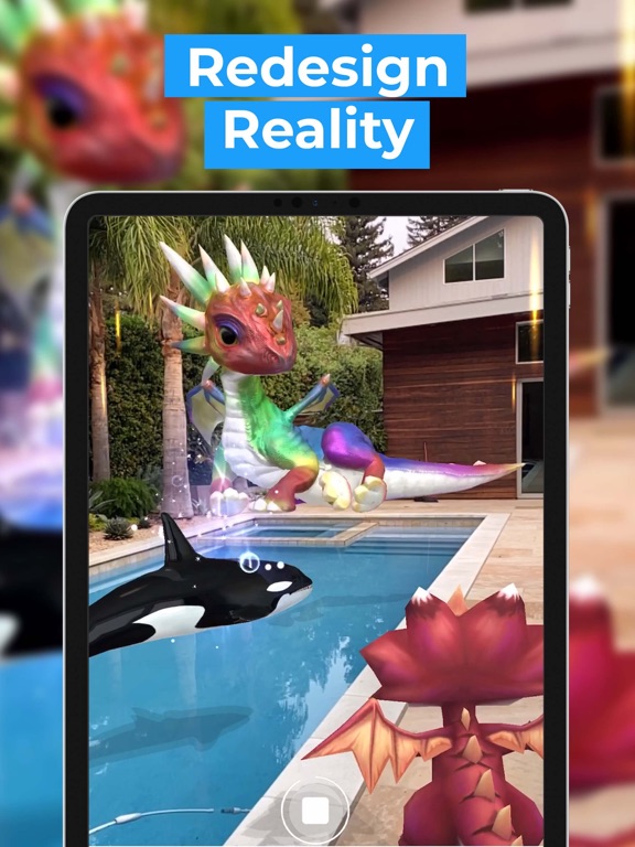 Leo AR Camera iPad screenshot 6 - Photo & Video app