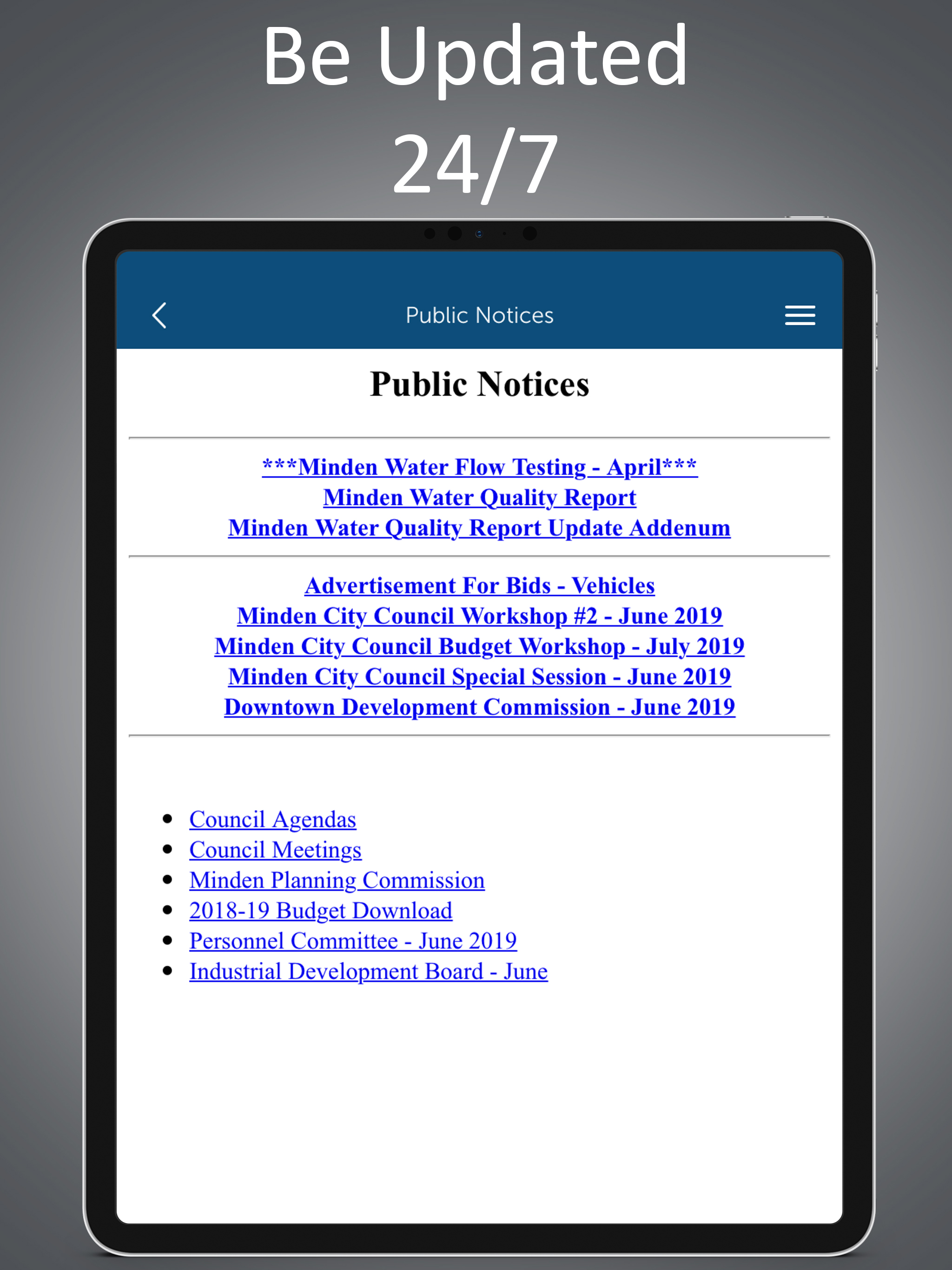 City of Minden screenshot 8