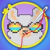 Cross Stitch: Color by Letters icon