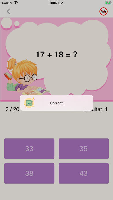 Screenshot #3 pour Exercices de math niveau CE1