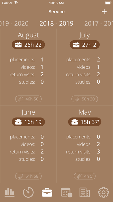 JW Service Screenshot