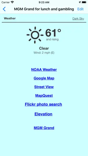 Capture d'écran de Road Trip Planner Viewer sur iPhone 6