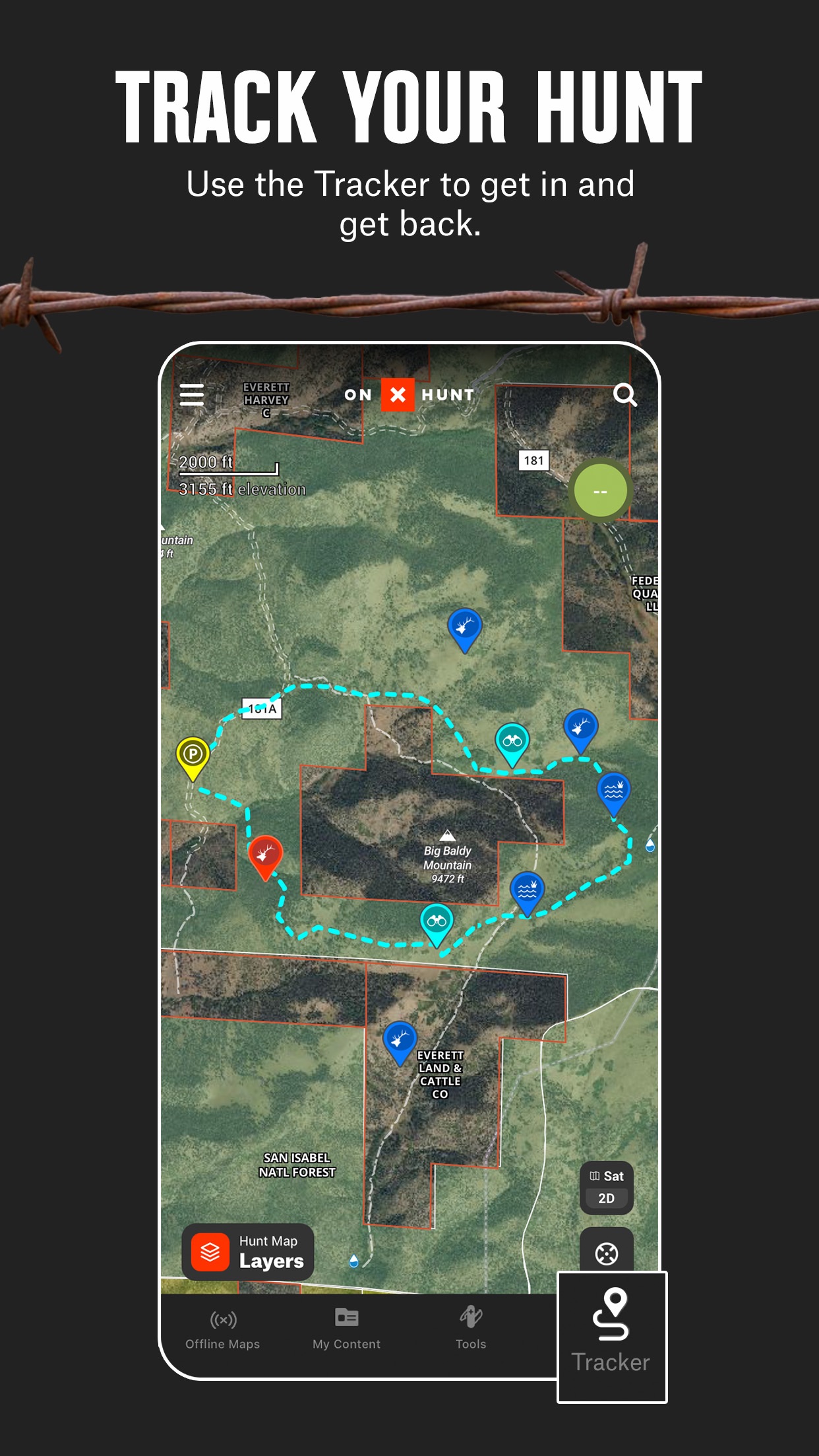 onX Hunt: GPS Hunting Maps screenshot 1