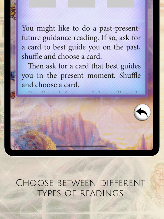Lightworker Oracle iPad screenshot 4 - Lifestyle app