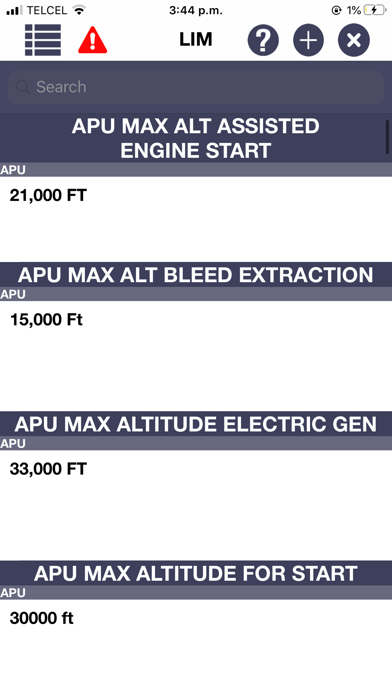 E-JETS Training Guide iPhone screenshot 8 - Utilities app