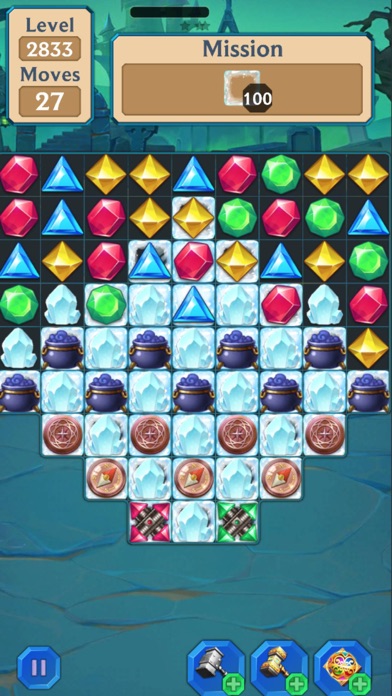 Magic Quest: Match 3 Jewel Screenshot