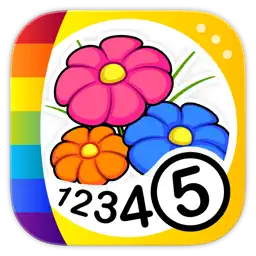 Color by Numbers - Flowers app icon