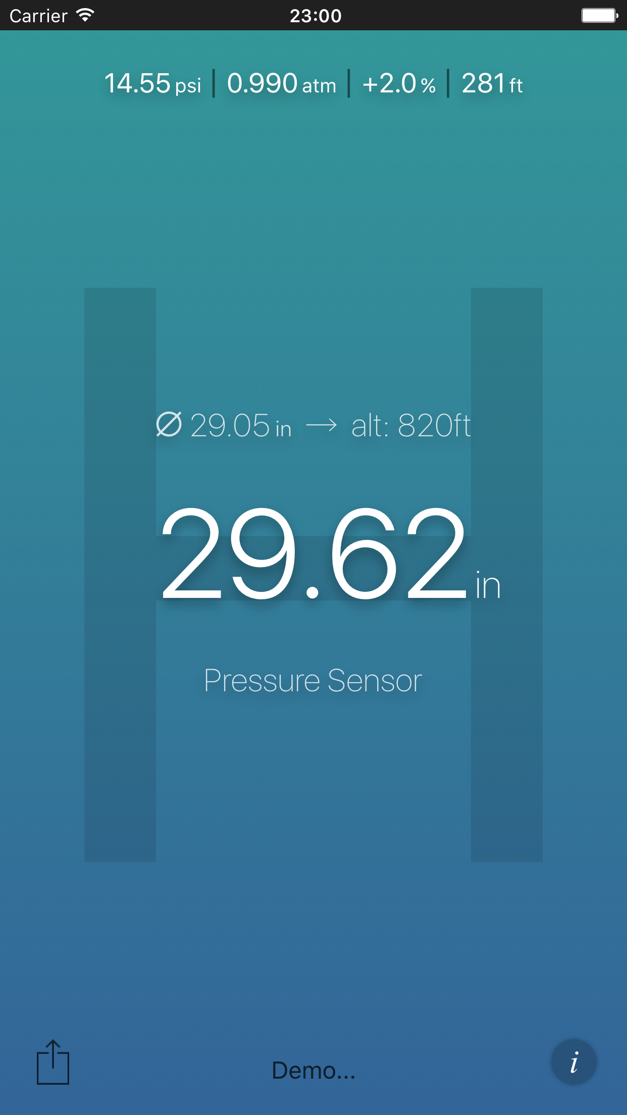 Air Pressure App