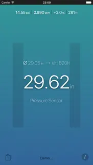 air pressure app iphone screenshot 1