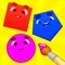 "Shapes and Colors" is an educational game for preschoolers aimed to teach young children shapes and colors