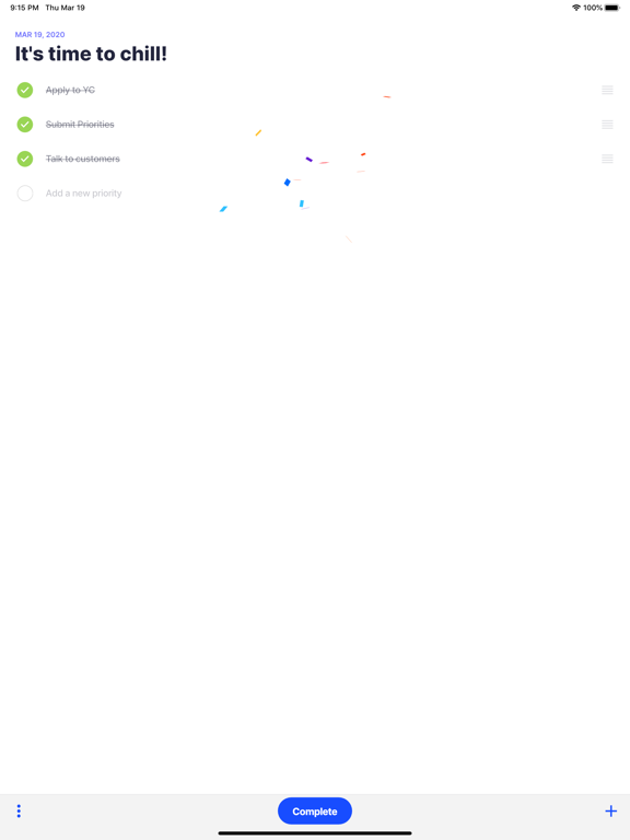 Screenshot #5 pour Priorities : liste de tâches