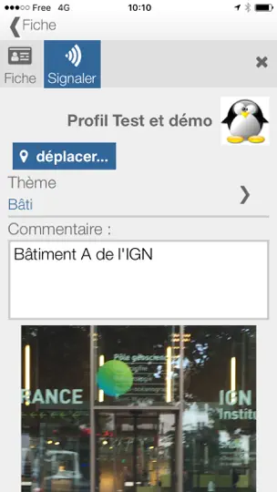 Capture d'écran de Espace Collaboratif IGN sur iPhone 1