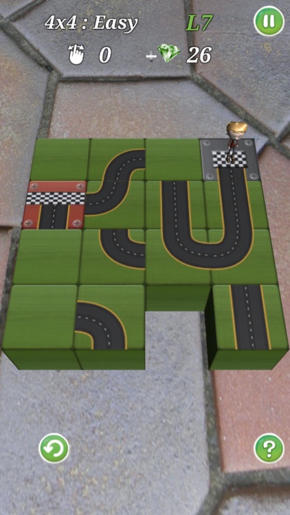 Run - Slide Puzzle 3D