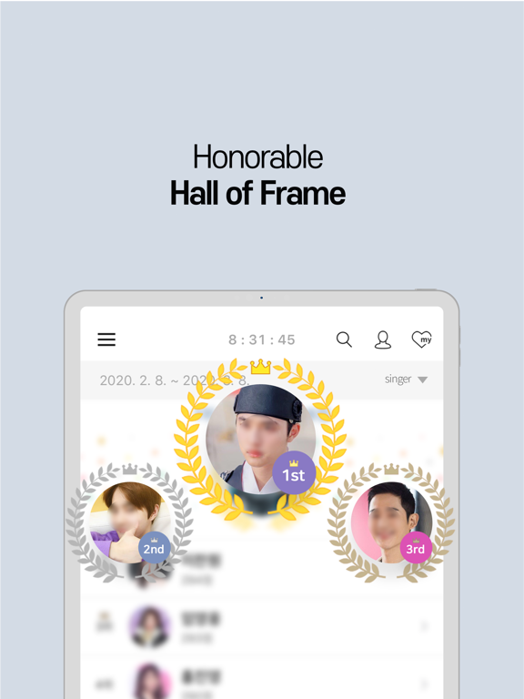 K-Actor Vote :CHOEAEDOL CELEB iPad screenshot 4 - Entertainment app