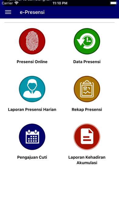e-Presensi ASN Kab Sleman iPhone screenshot