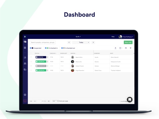 Eptura Visitor Kiosk