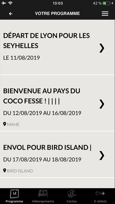 Screenshot #3 pour Prestige Voyages