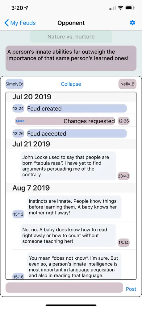 Feud for Thought
