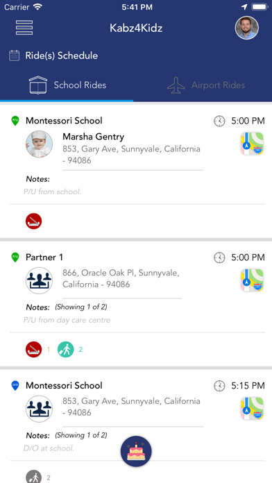 KidShuttle Driver Screenshot