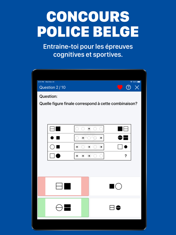 Screenshot #4 pour Concours De La Police Belge