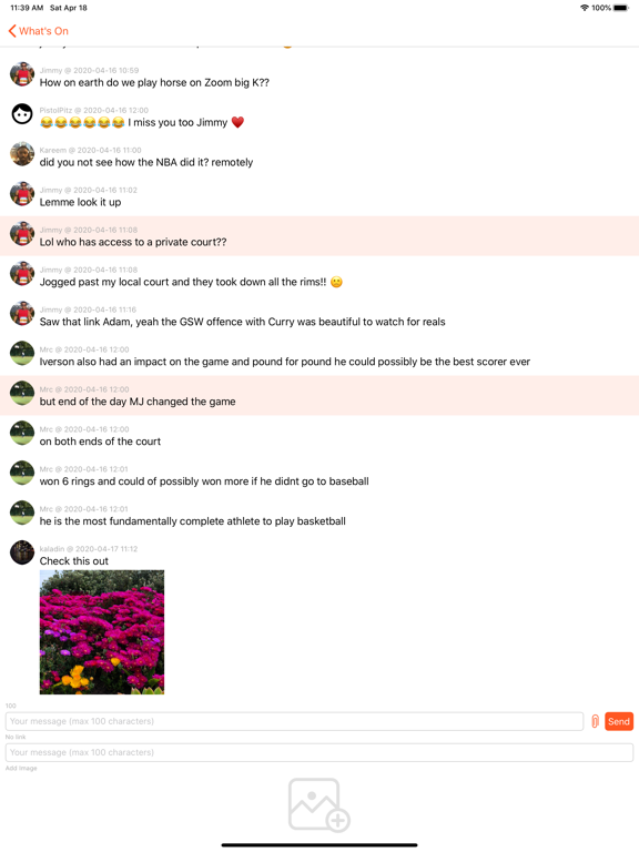 GameOn Active iPad screenshot 6 - Social Networking app