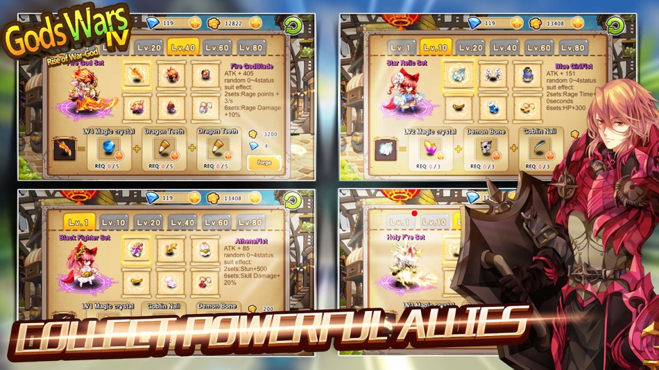 #5. Gods Wars IV : Rise of War-God (iOS) Ved: Shanghai YC Game ltd.