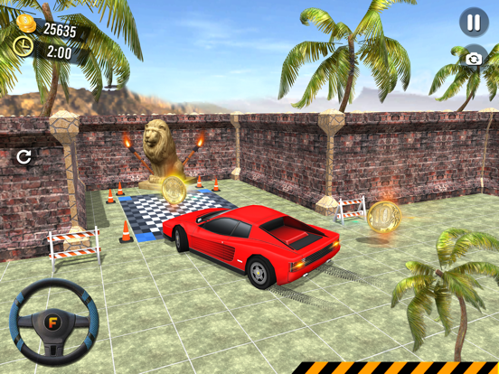 Wall Driving Car Puzzle iPad screenshot