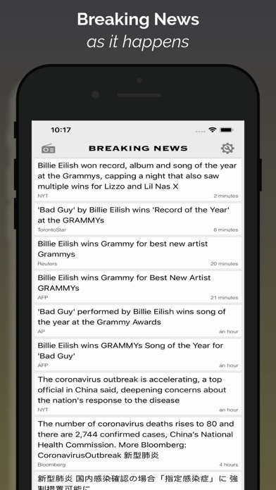 Breaking Newsのスクリーンショット - 1