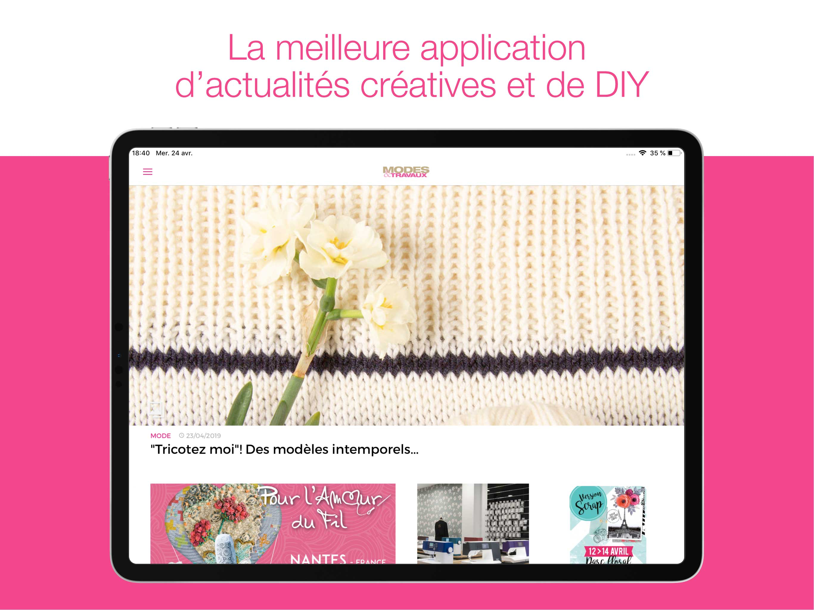 Modes & Travaux screenshot 9