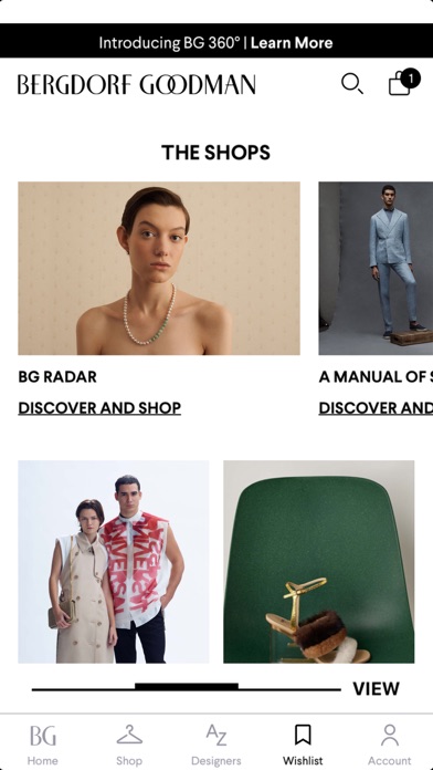 Bergdorf Goodman Screenshot