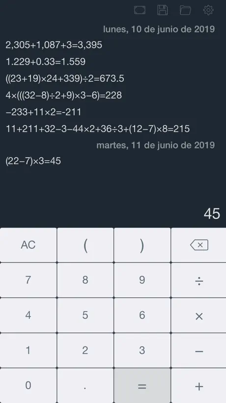 Calculadora - Con Historial