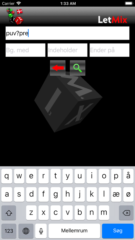#1. LetMix for Wordfeud (Dansk) (iOS) 由: Bo Peters