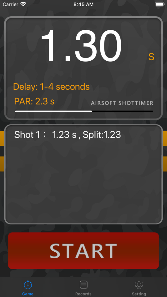 #1. Airsoft Shot Timer (iOS) By: Kuang Yi Wei