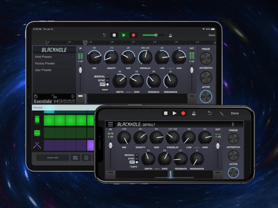 Screenshot #5 pour Blackhole Reverb